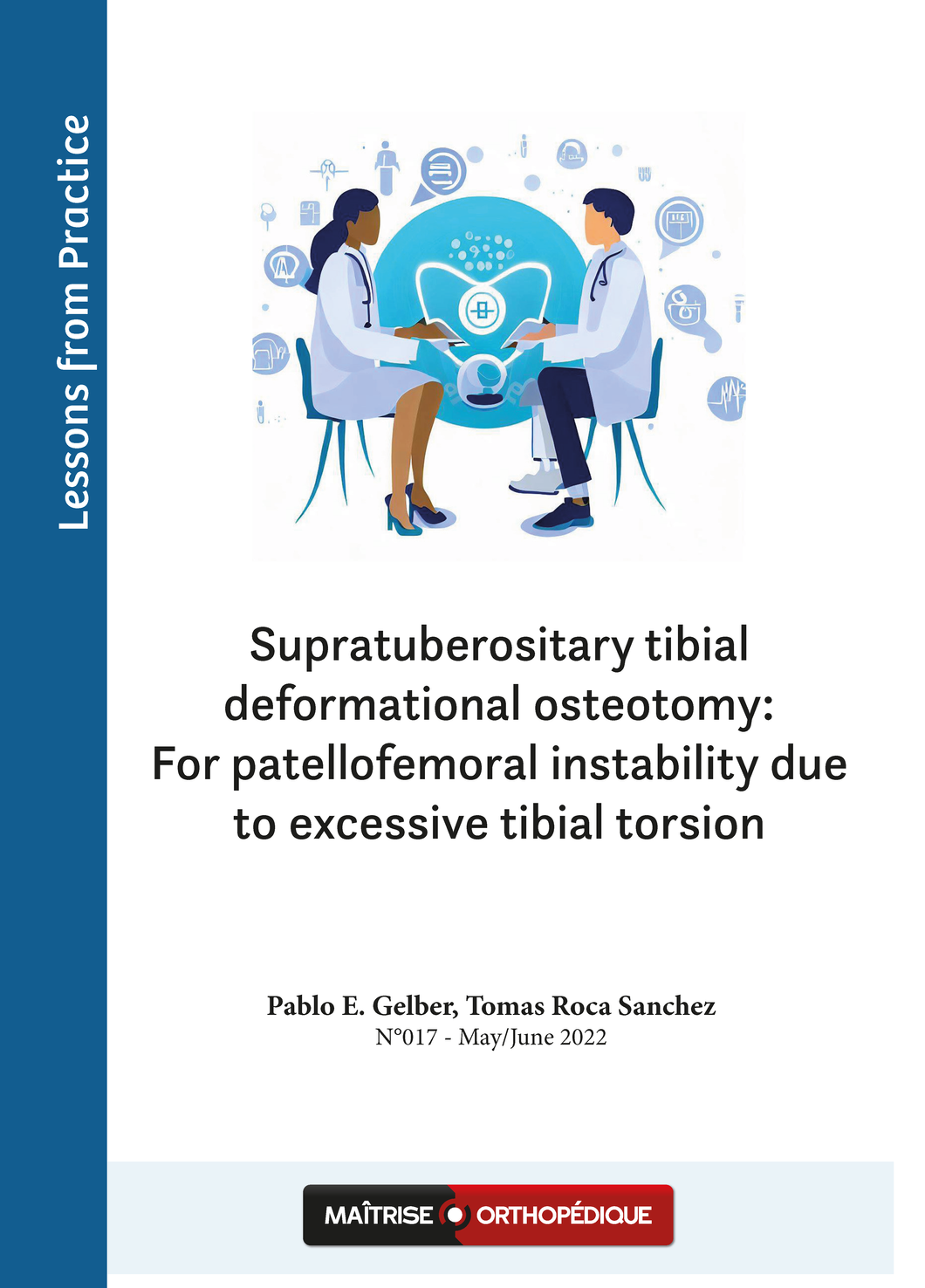 Supratuberositary tibial deformational osteotomy